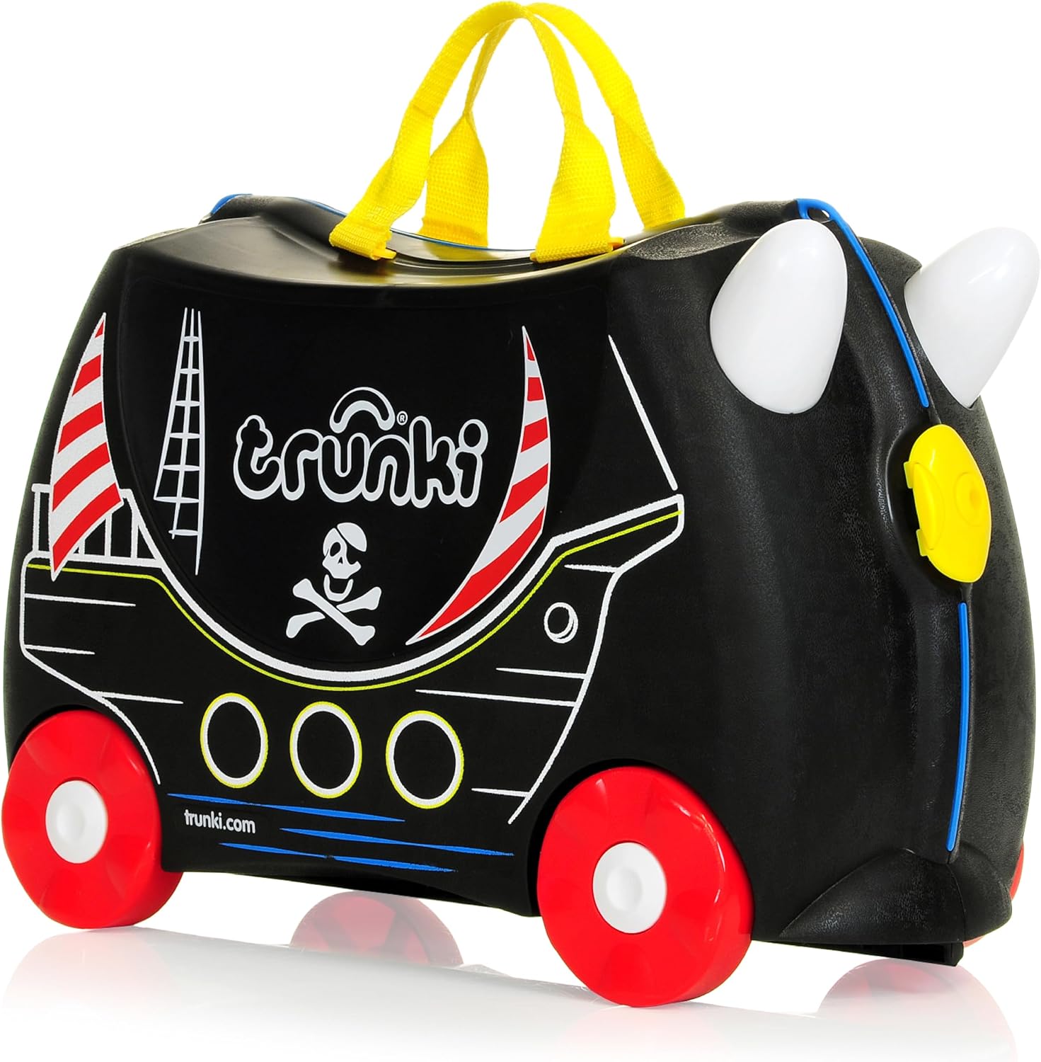 Trunki Hand Luggage and Children's Suitcase for Sitting On | Children's Risen Gift for Girls and Boys | Trolley, Pink