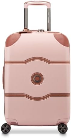 DELSEY PARIS Chatelet Air 2.0, 28 Inch Checked Luggage, Chocolate Brown