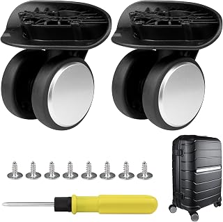 Wheels for Samsonite Freeform Hardside, Replacement Kit for Carry On Spinner Luggage (2 Pack)