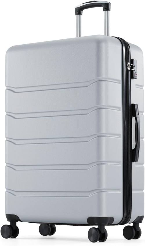 20 Inch Carry-On Luggage, Hardside Suitcase with Spinner Wheels